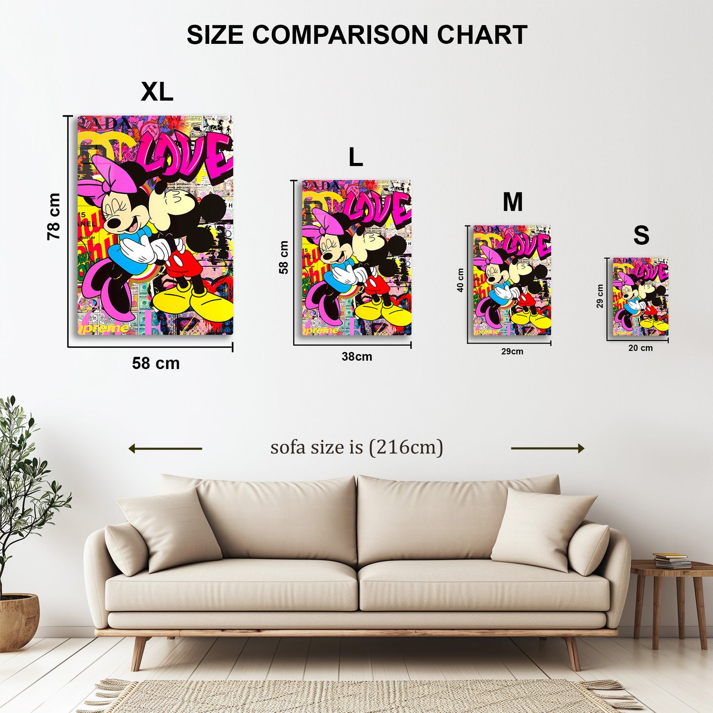 Mickey and Minnie Mouse's Famous Kiss
