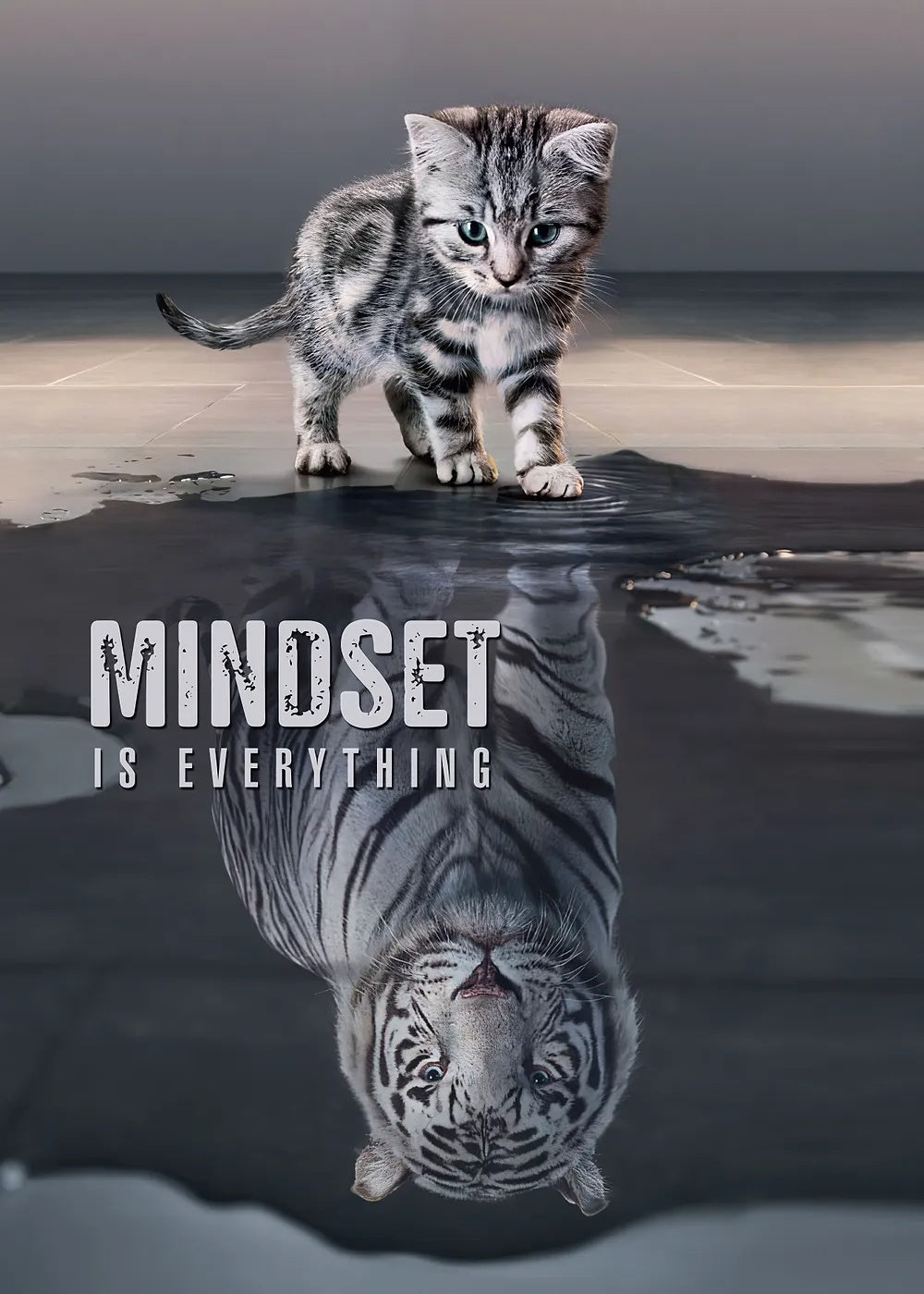 Mindset Is Everything metal poster artwork