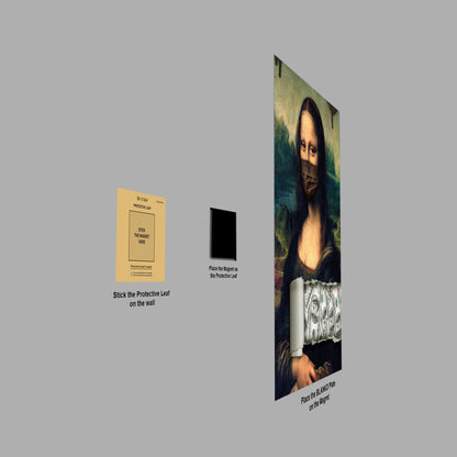 Mona Lisa with Face Mask