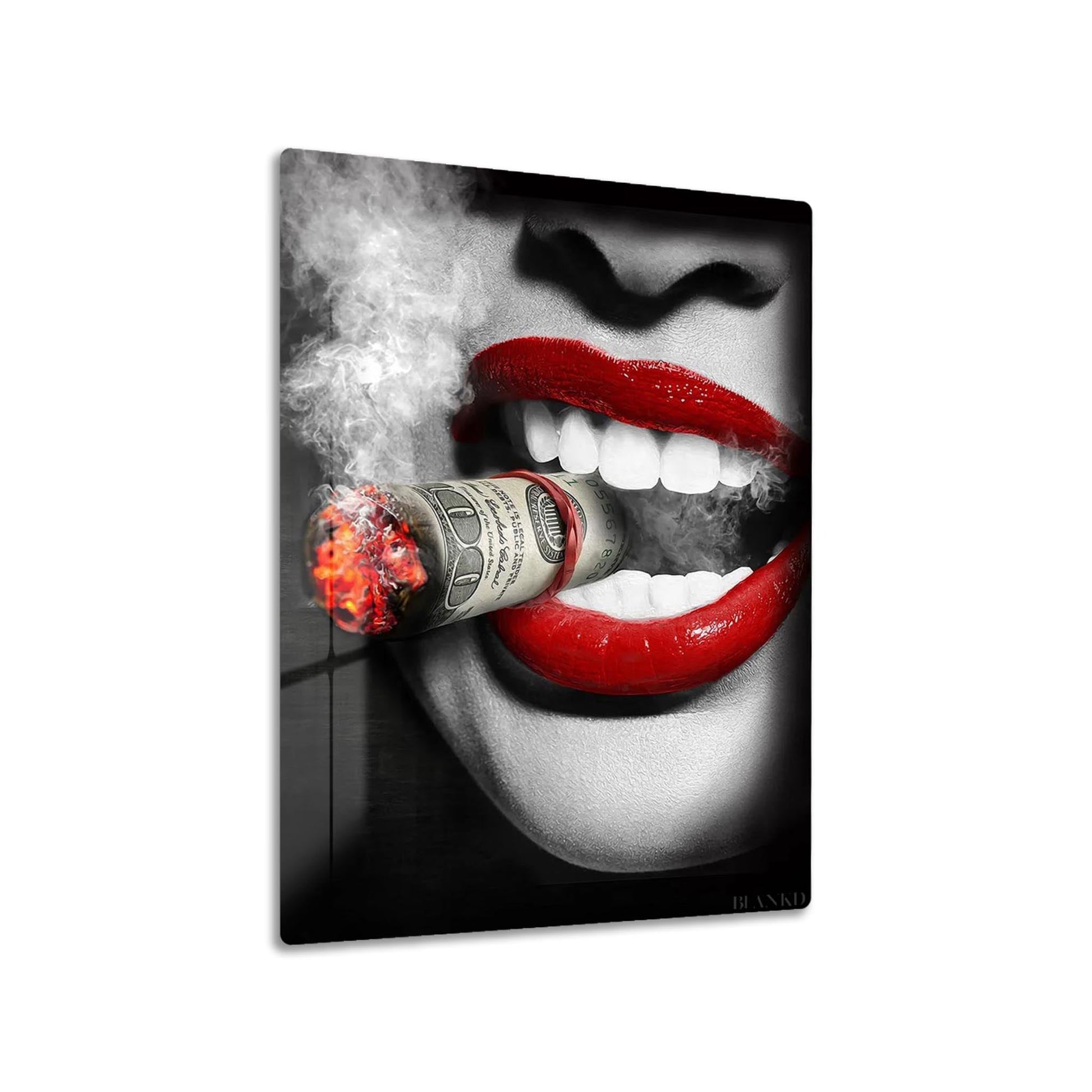 Money To Burn metal poster