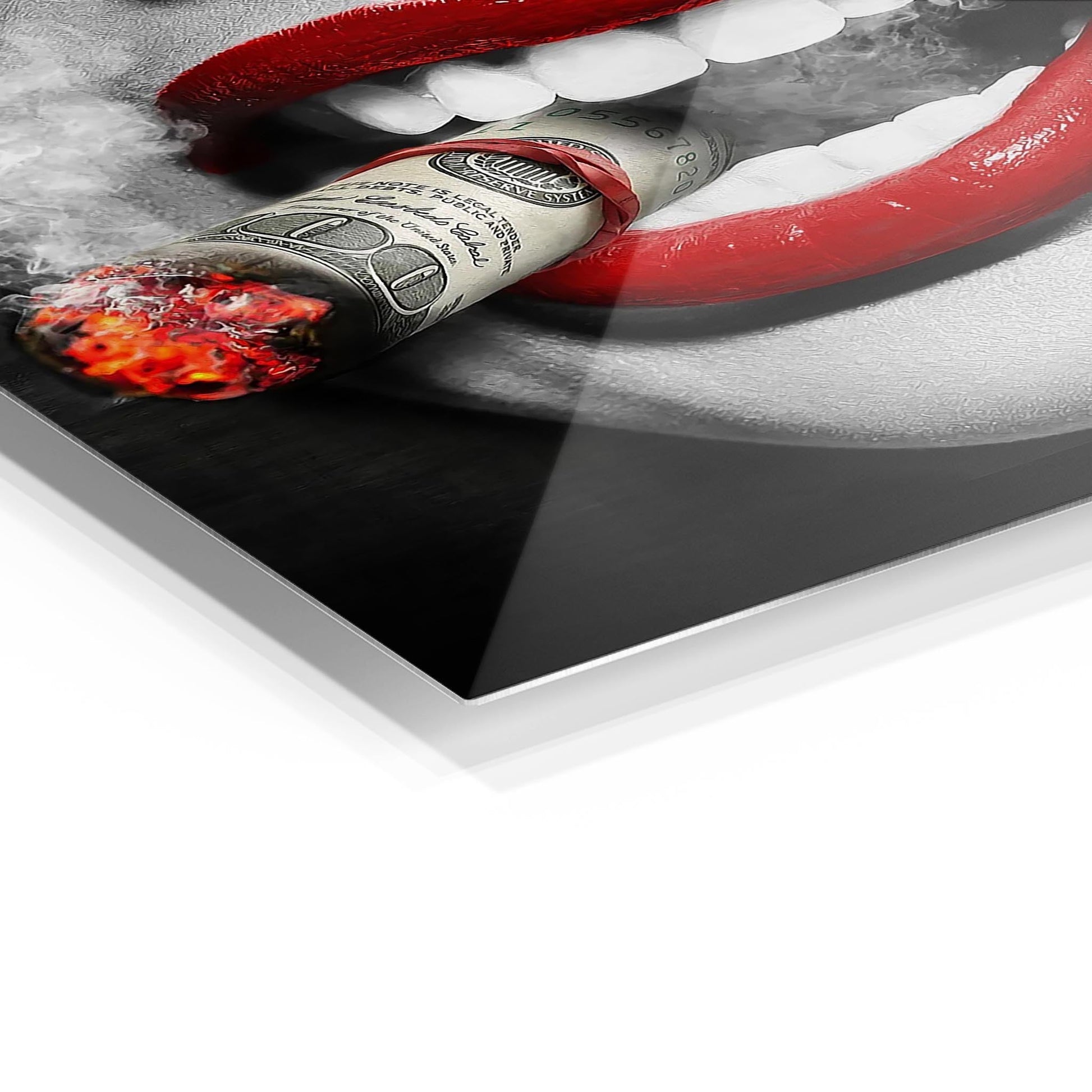 Money To Burn metal poster