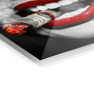 Money To Burn metal poster