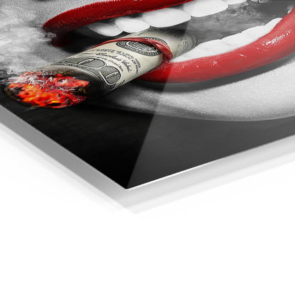 Money To Burn metal poster