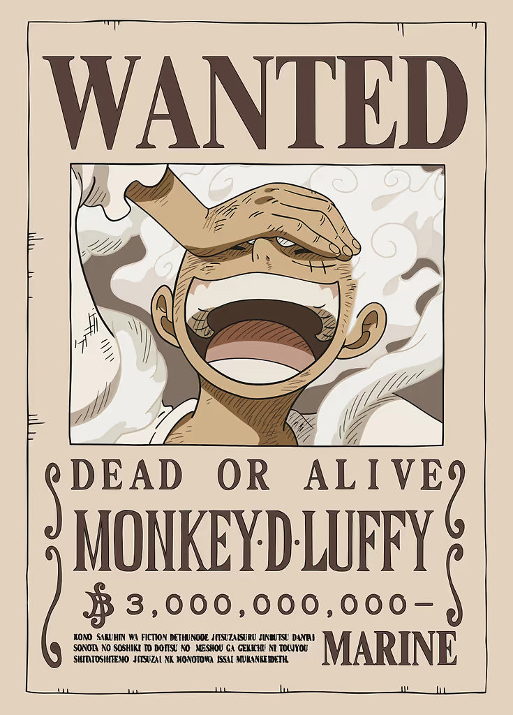 Monkey D.Luffy Wanted