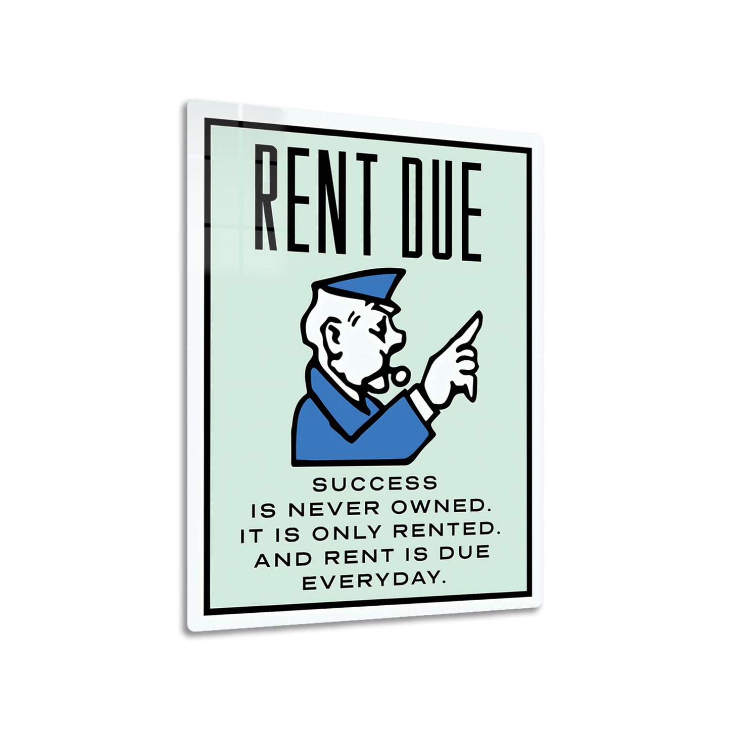 Monopoly Rent Due