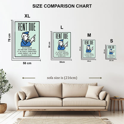 Monopoly Rent Due