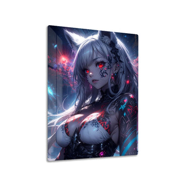 Mystic Fox Girl RedEyed