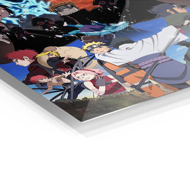 Naruto Shippuden metal poster