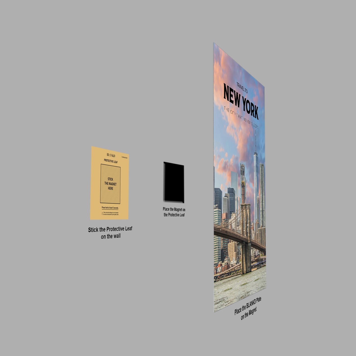 New York Skyline Travel Print
