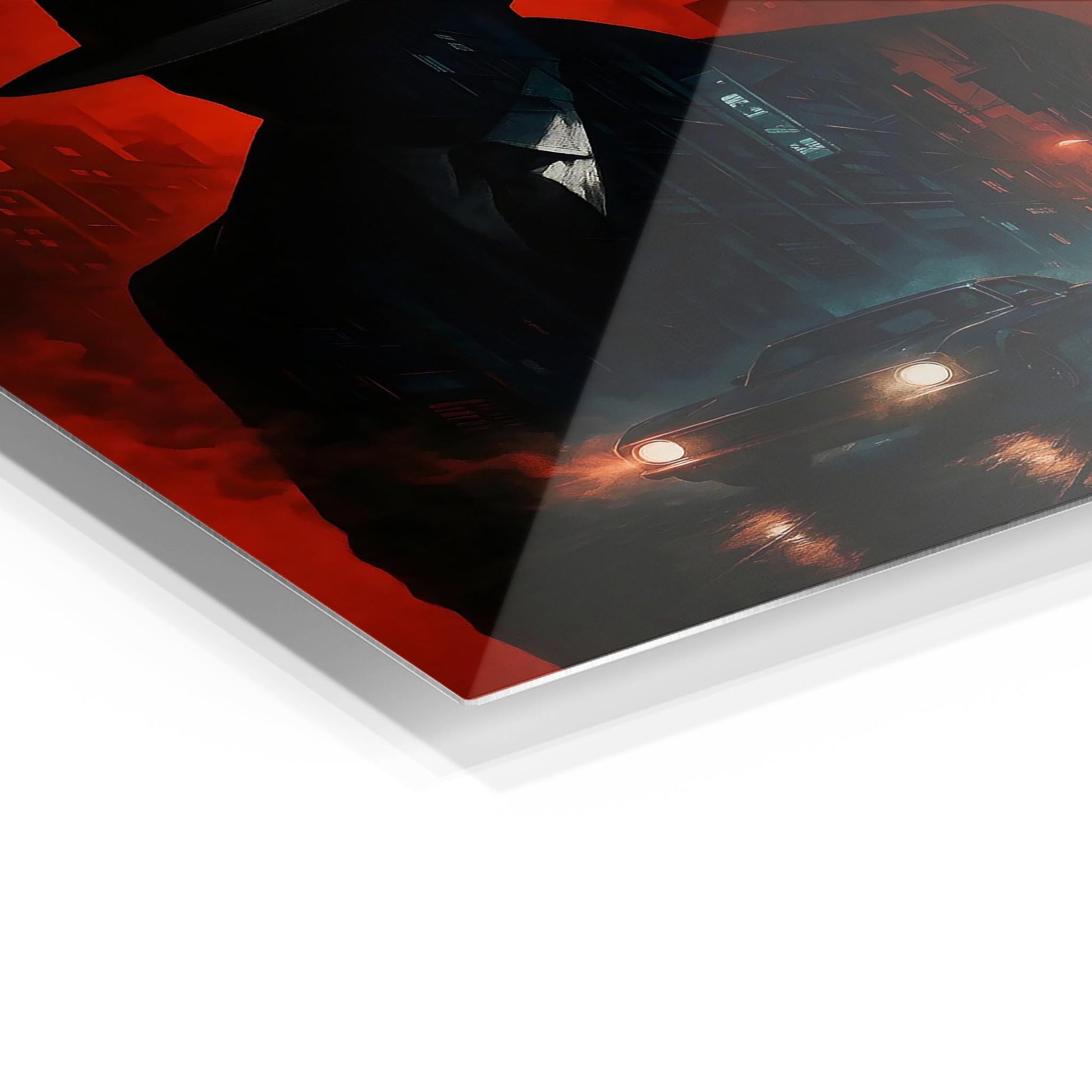 Noir Detective metal poster