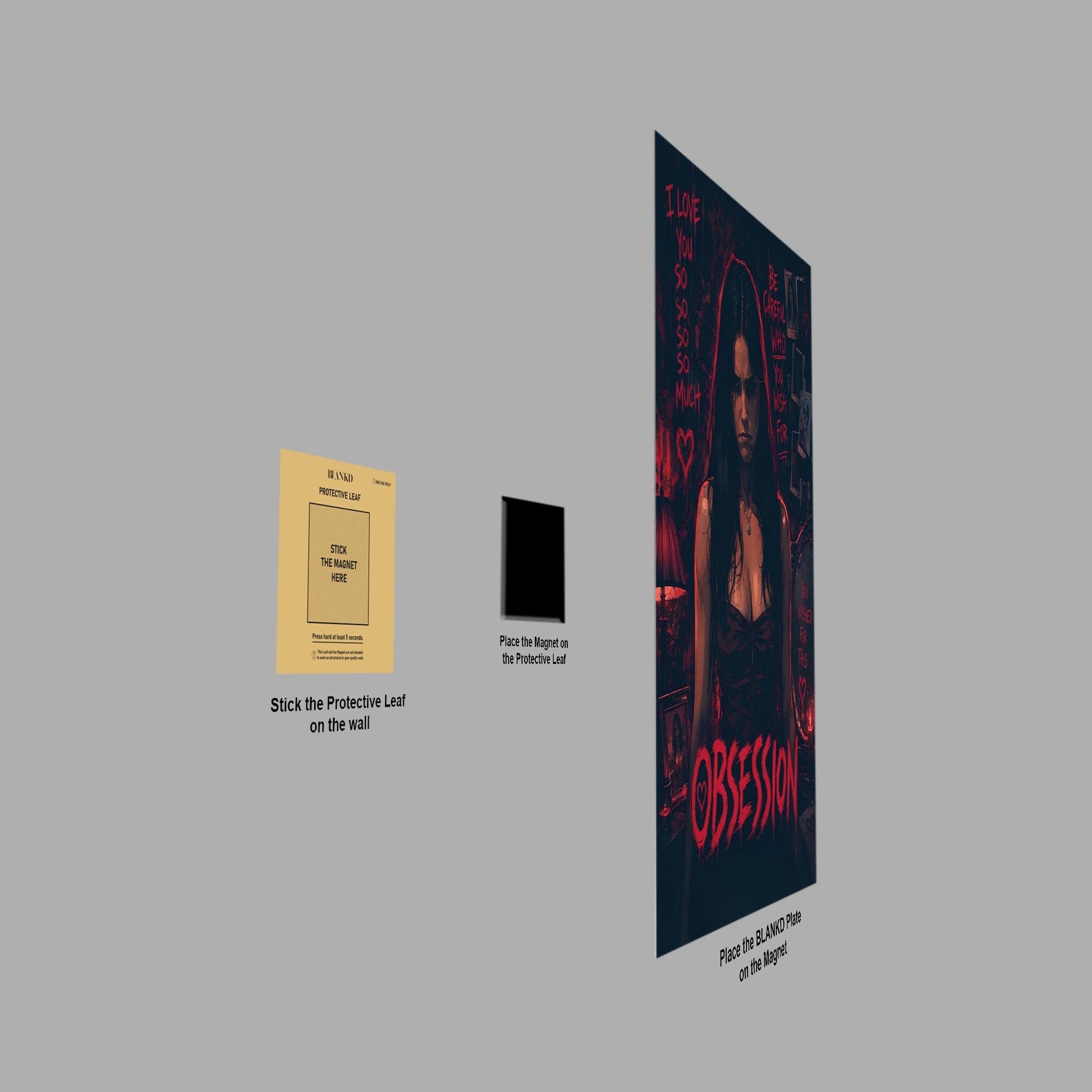 Obsession Movie metal poster