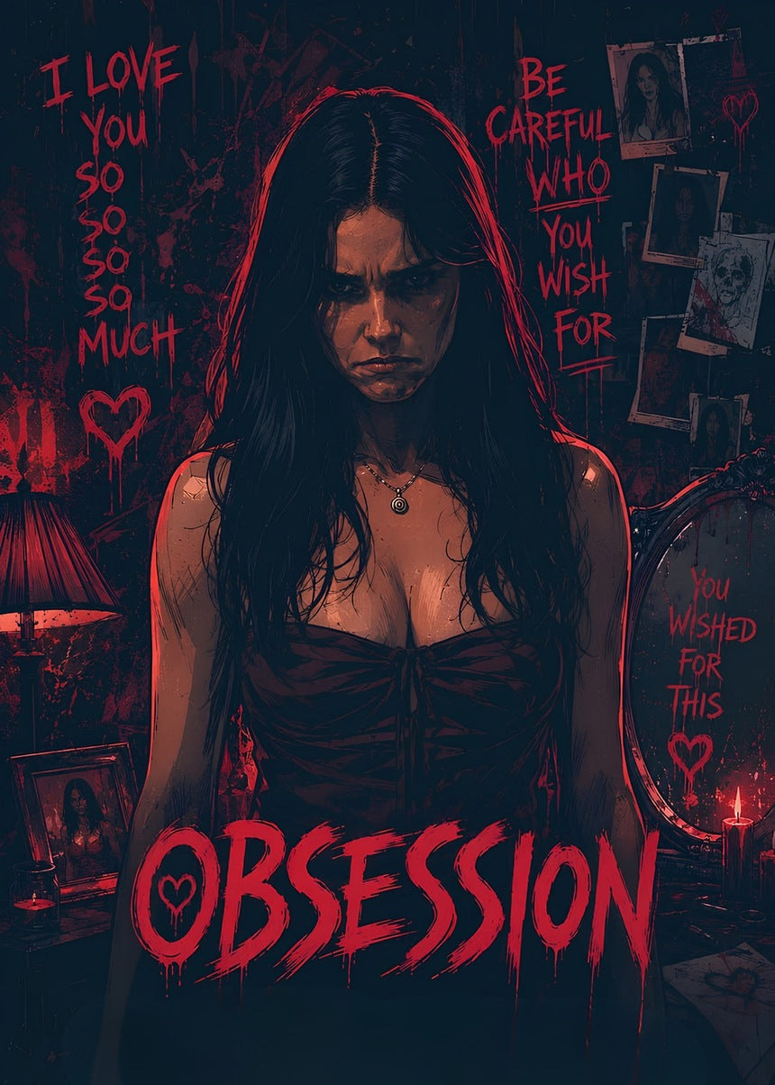 Obsession Movie Poster metal poster artwork