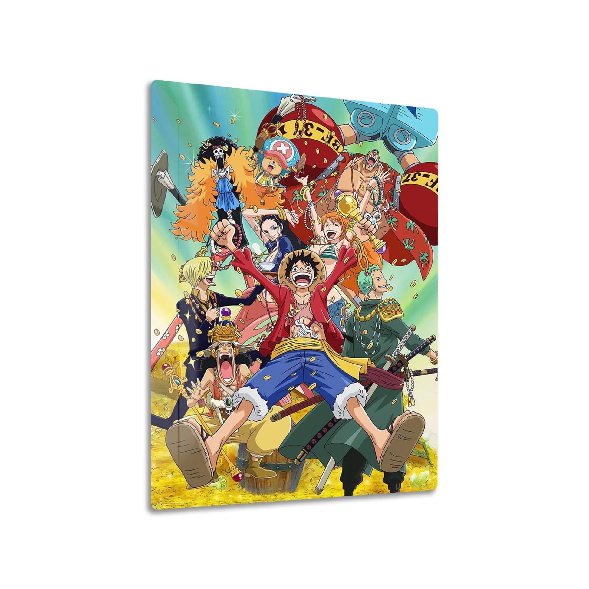 One Piece Crew metal poster