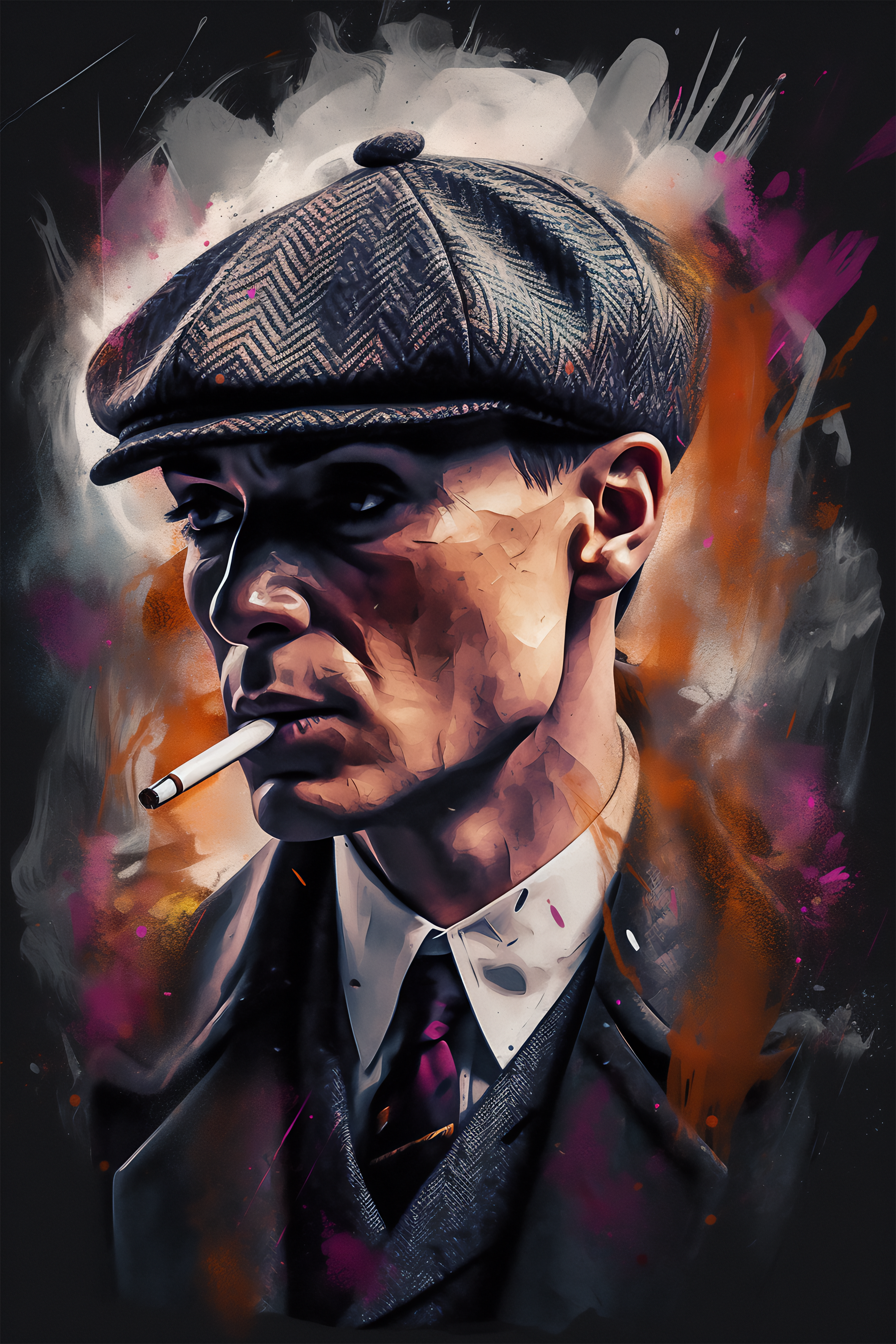 Peaky Blinders metal poster artwork