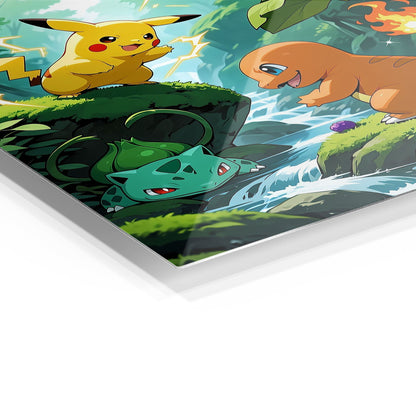 Pikachu Charmander ForestAdventure