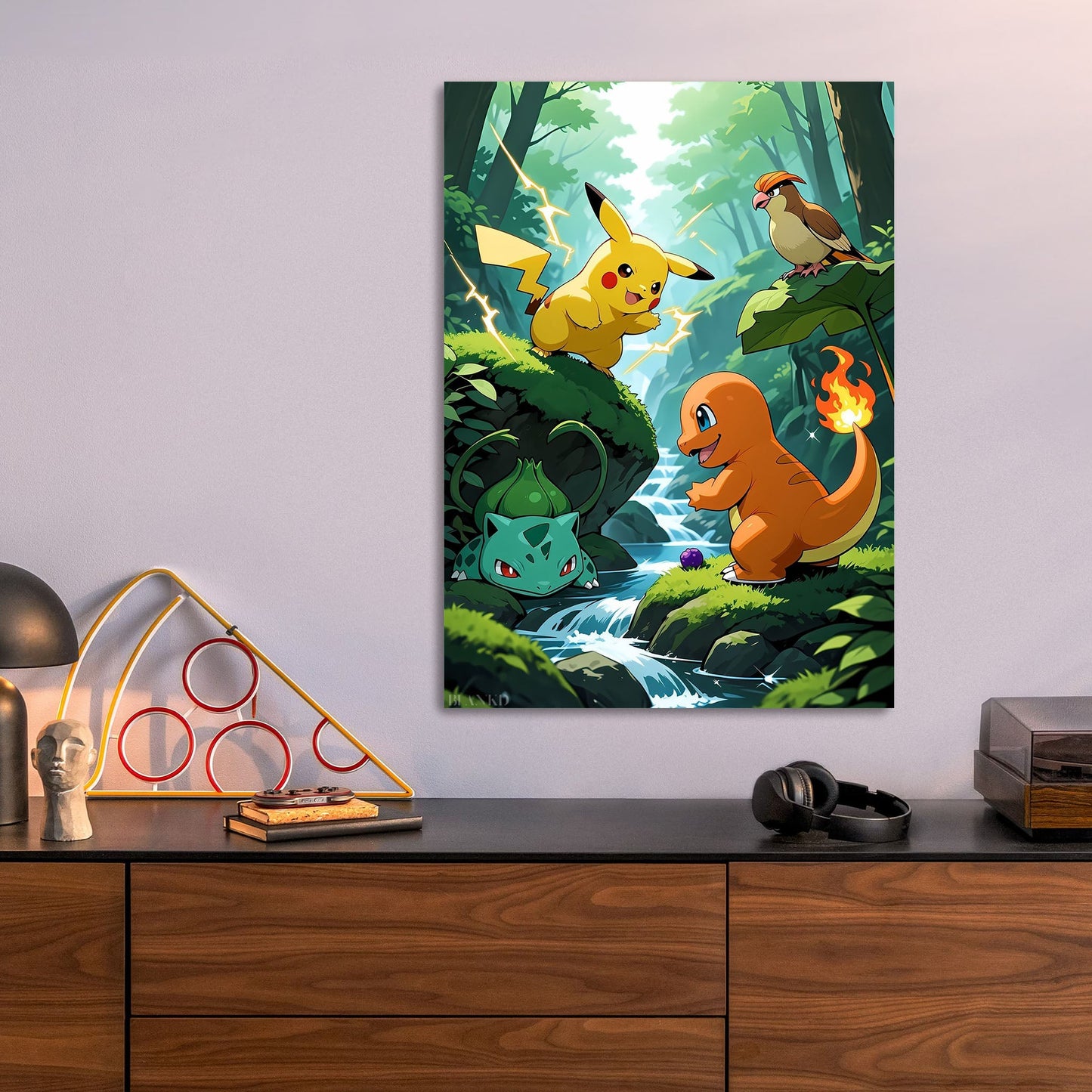 Pikachu Charmander ForestAdventure