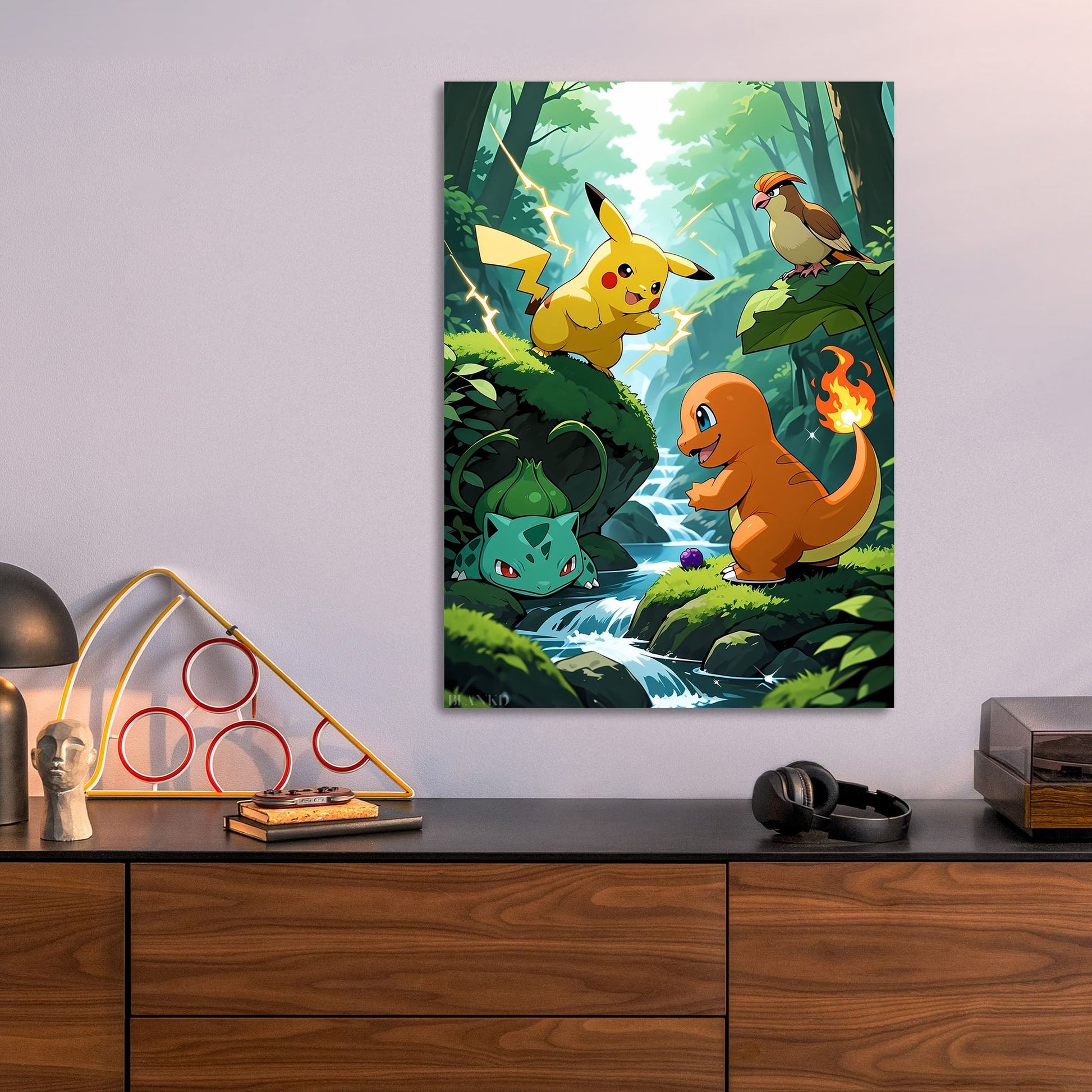 Pikachu Charmander ForestAdventure