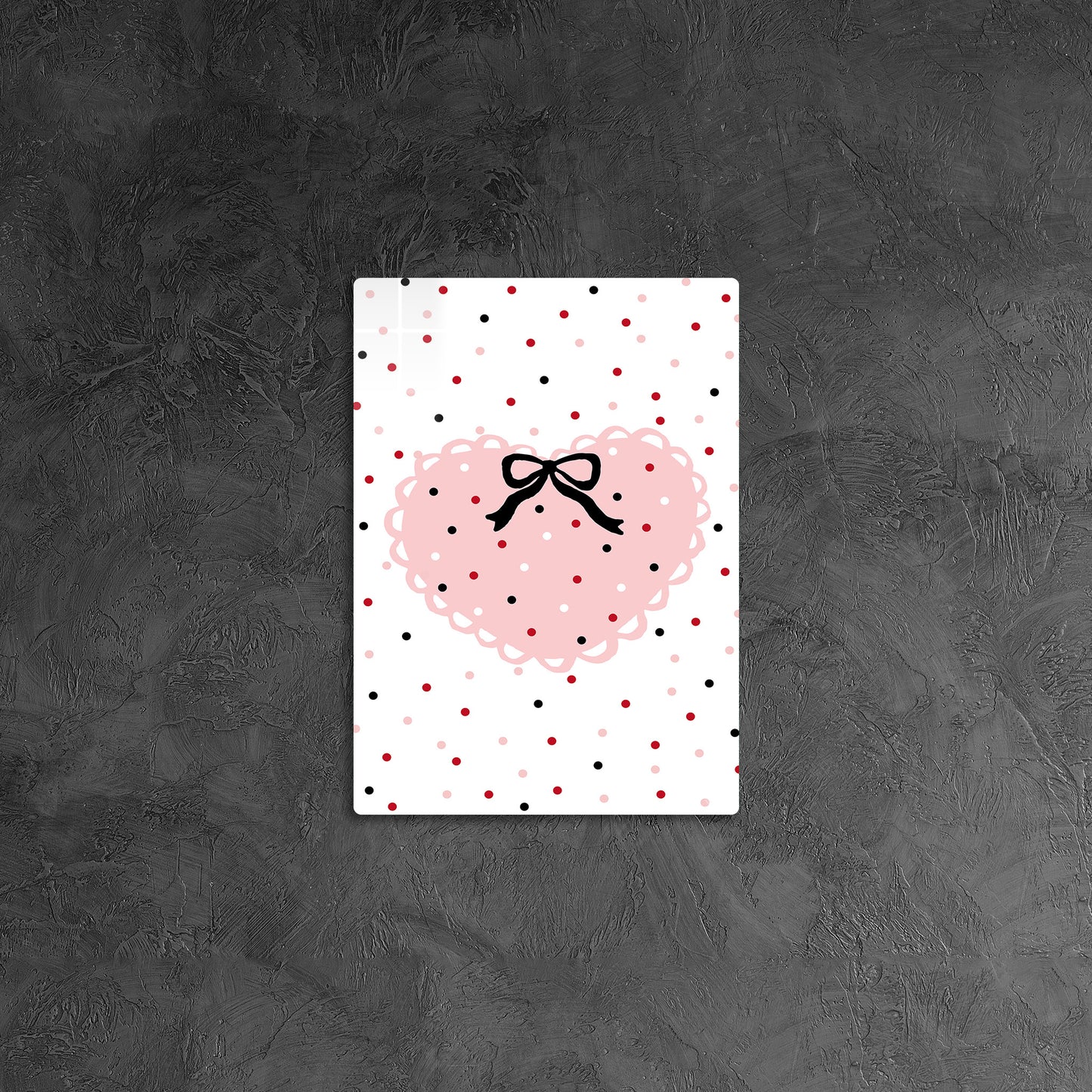 Pink Heart Dots