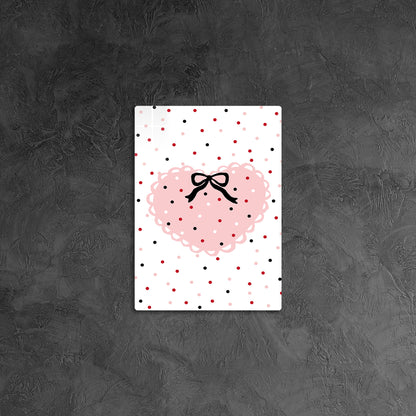 Pink Heart Dots