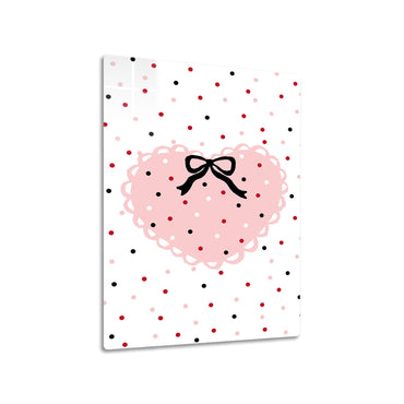Pink Heart Dots