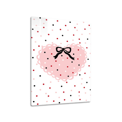 Pink Heart Dots