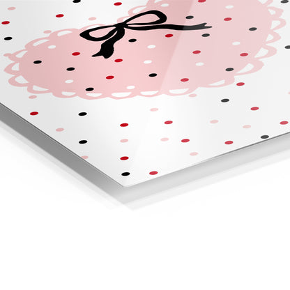 Pink Heart Dots