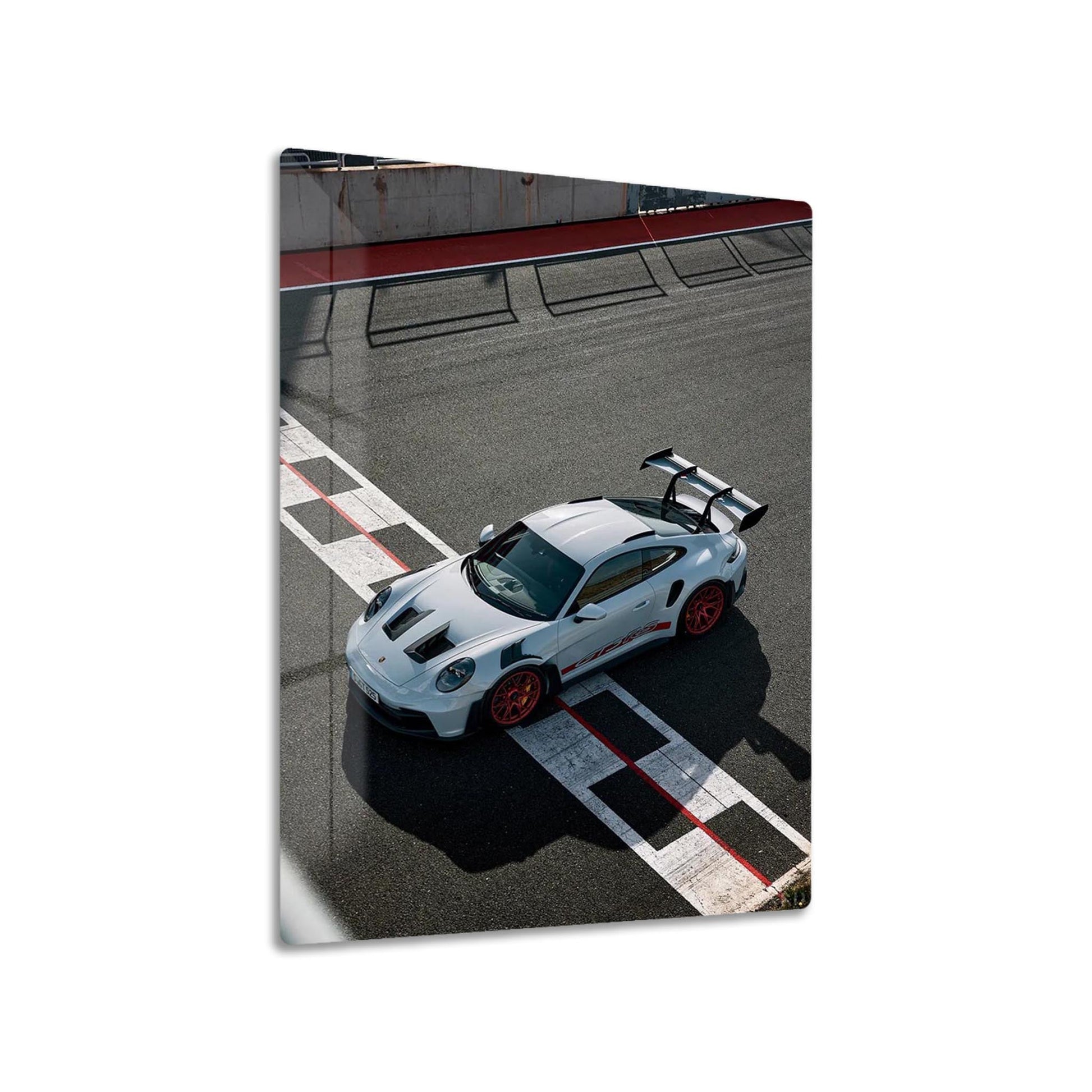 Porsche 911 GT3 RS metal poster