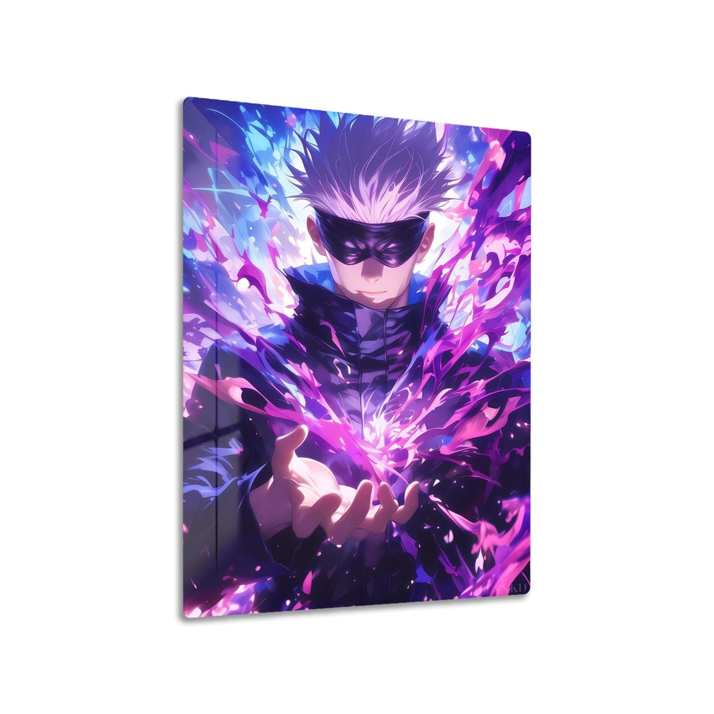 Satoru Gojo metal poster