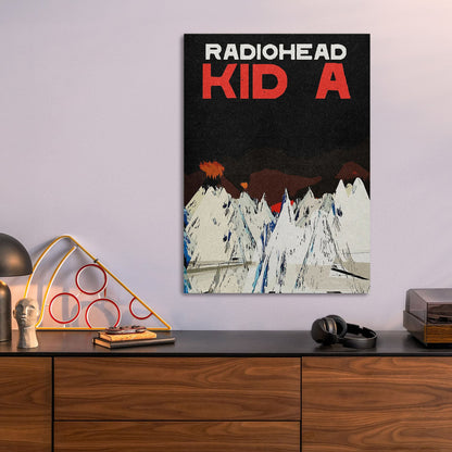 Radiohead Kid A Album Cover