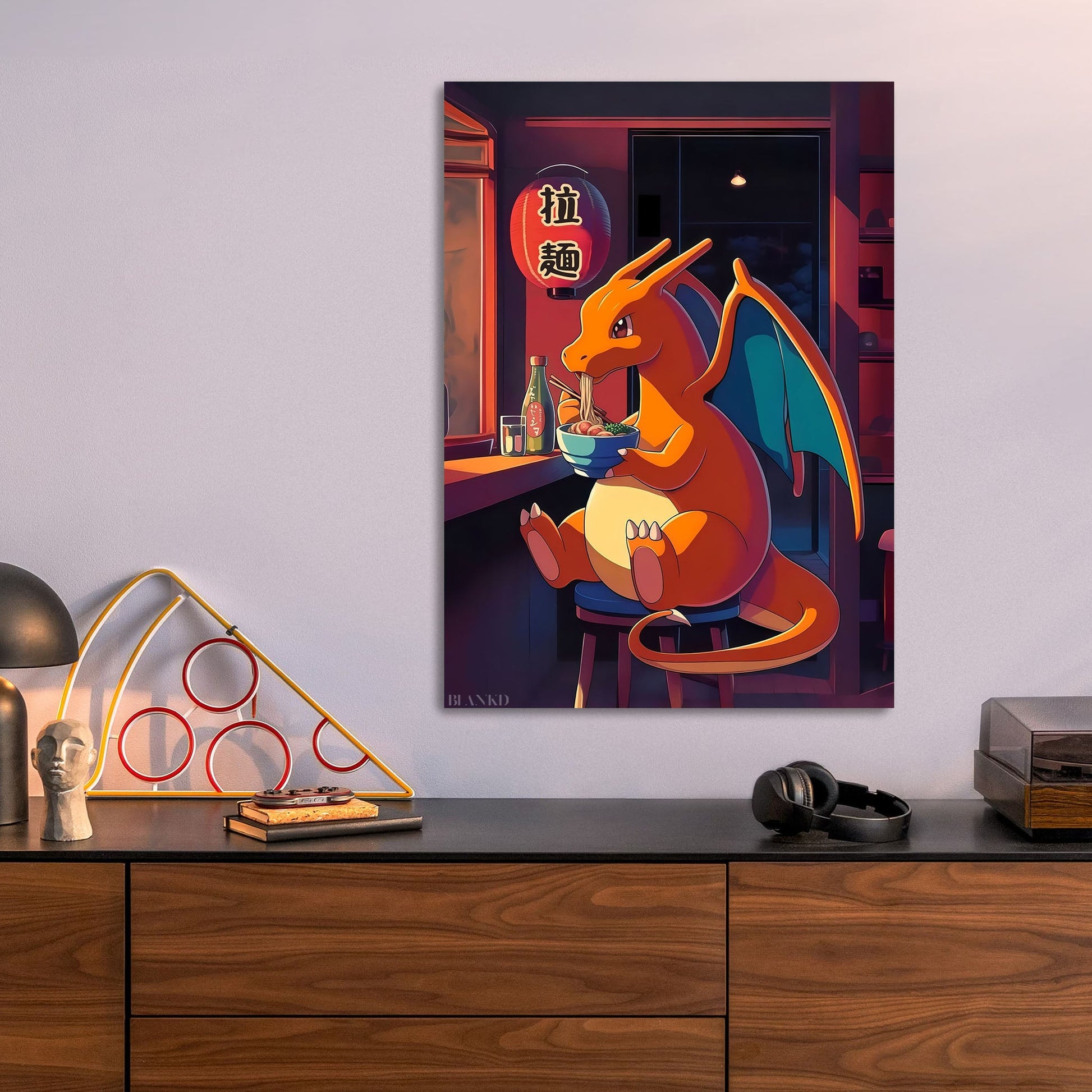 Ramen Charizard Eating