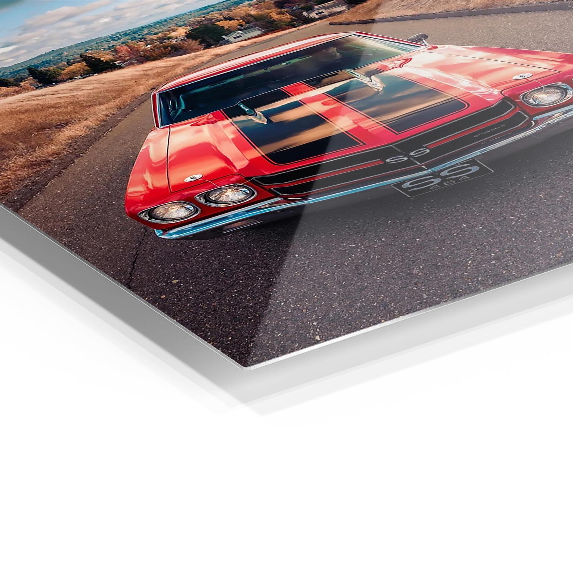 Chevrolet Chevelle SS 454 metal poster