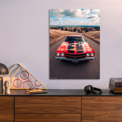 Chevrolet Chevelle SS 454 metal poster