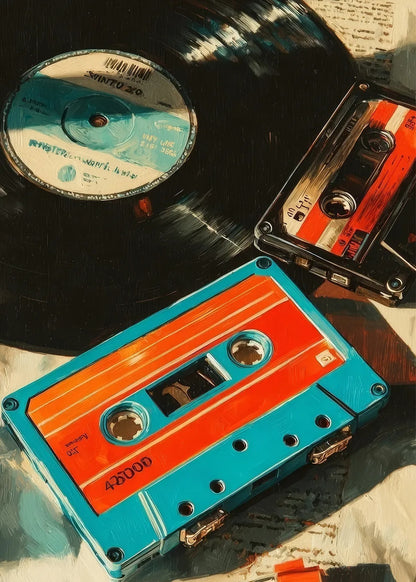 Retro Music Media metal poster artwork