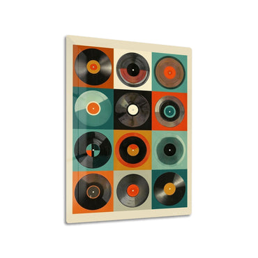 Retro Vinyl Record Art Print