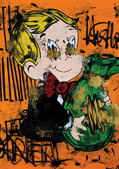 Richie Millionaire Kid metal poster artwork