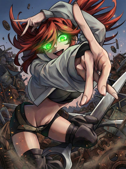 Riyo metal poster artwork