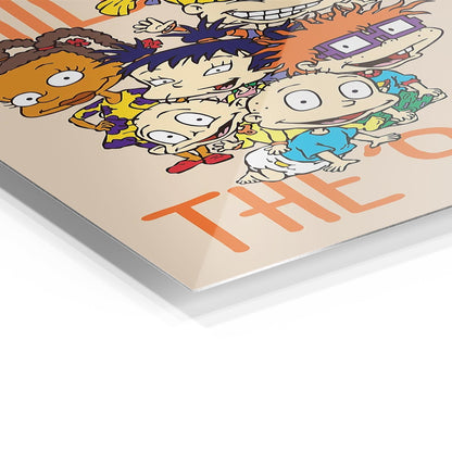 Rugrats metal poster