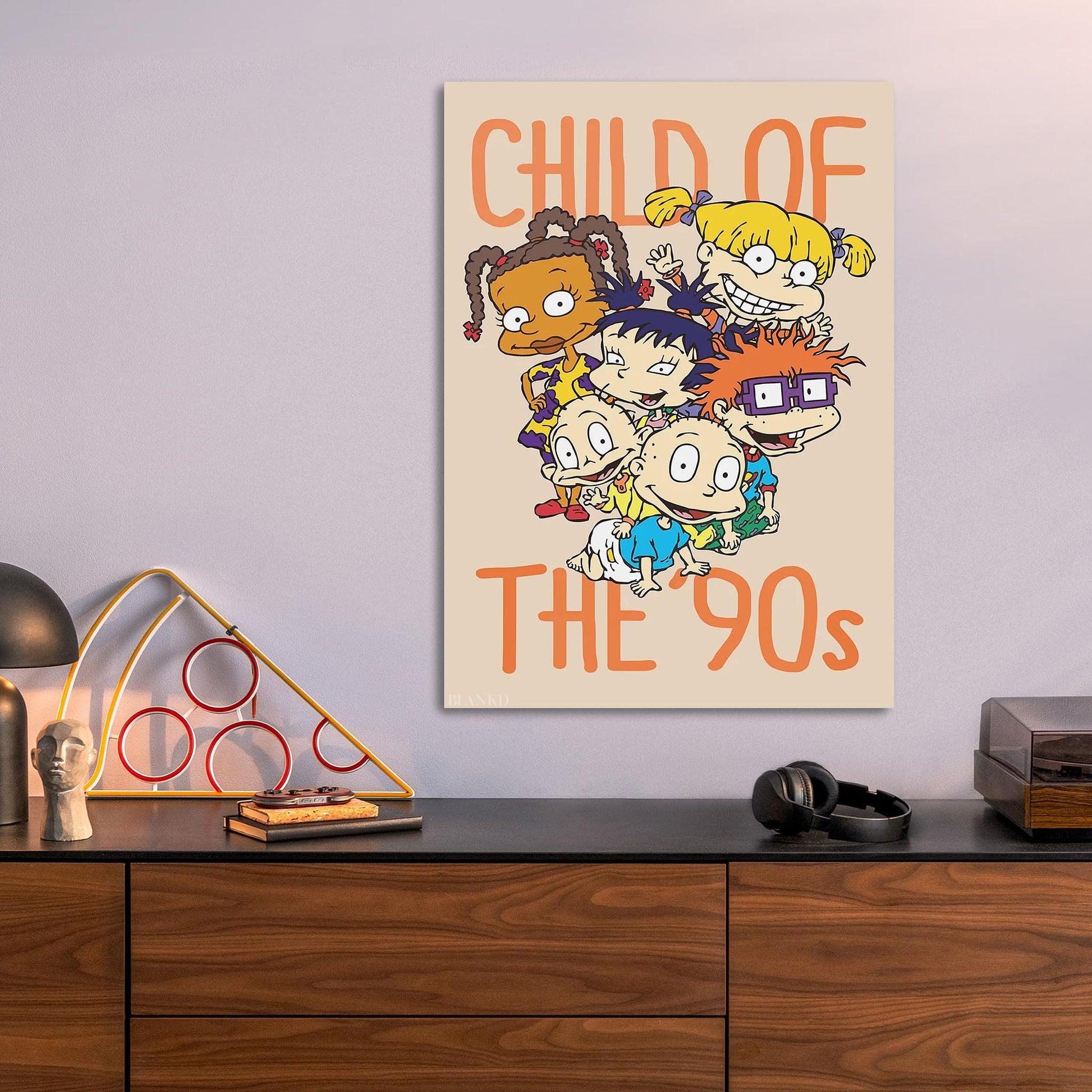 Rugrats metal poster