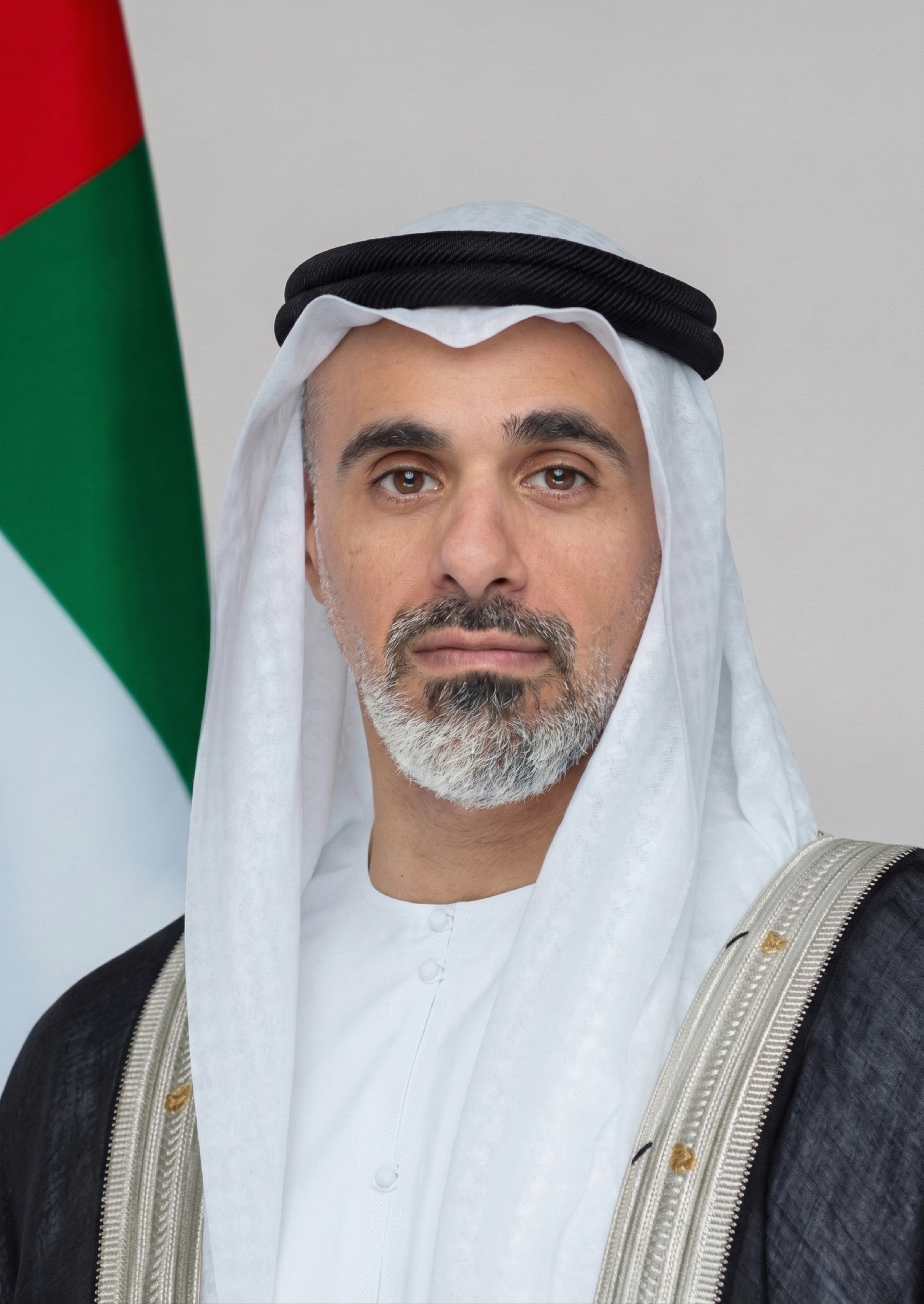 Sheikh Khaled bin Mohamed bin Zayed Al Nahyan metal poster artwork