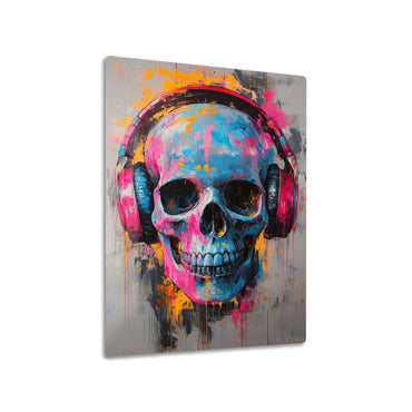 Skull with Headphones