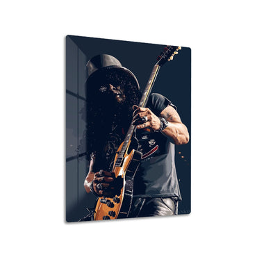 Slash Guitarist Illustration