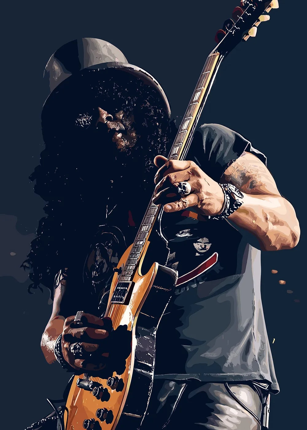 Slash metal poster artwork