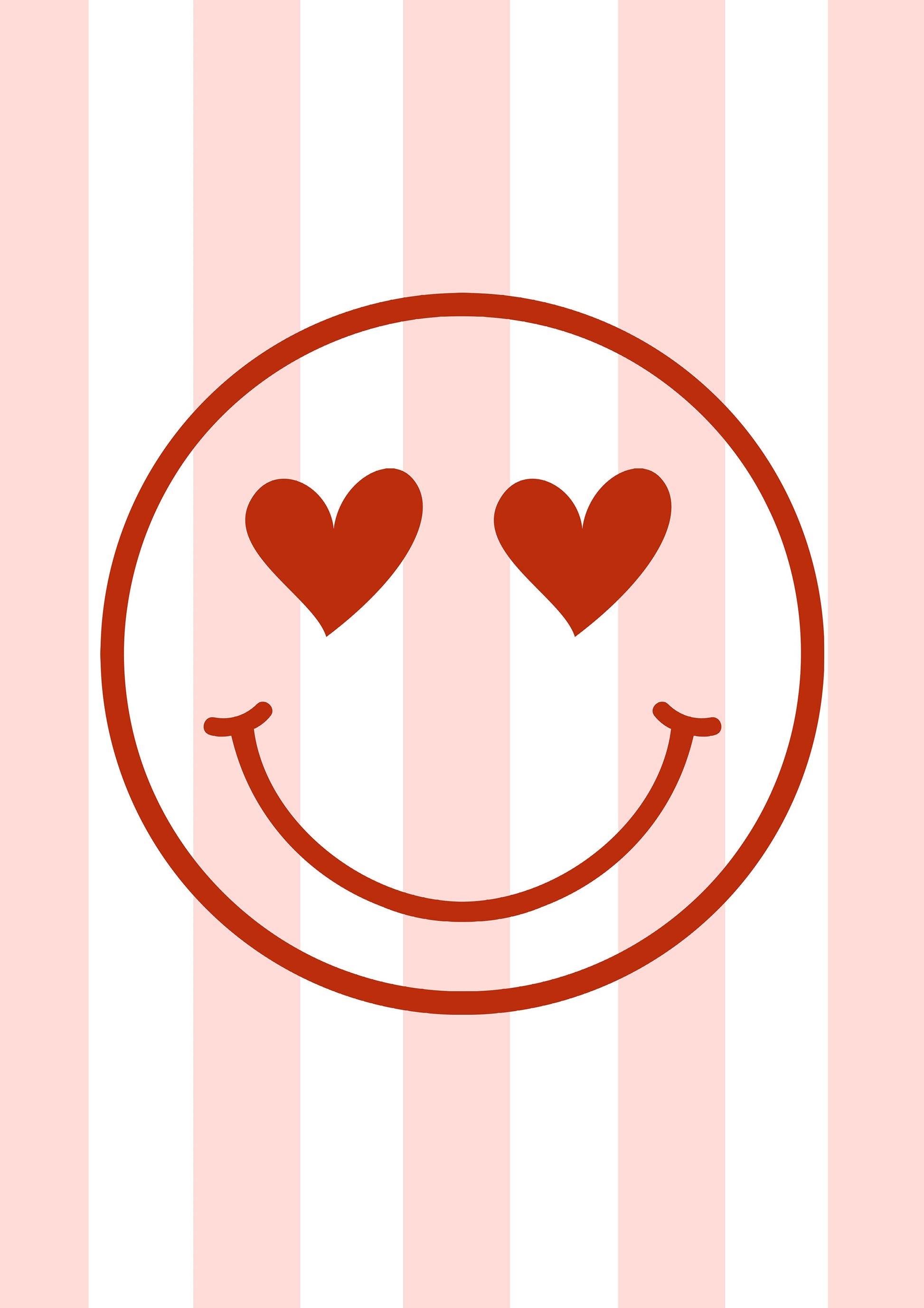 Smiley Face metal poster artwork