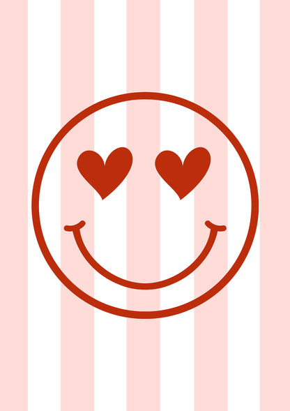 Smiley Face metal poster artwork