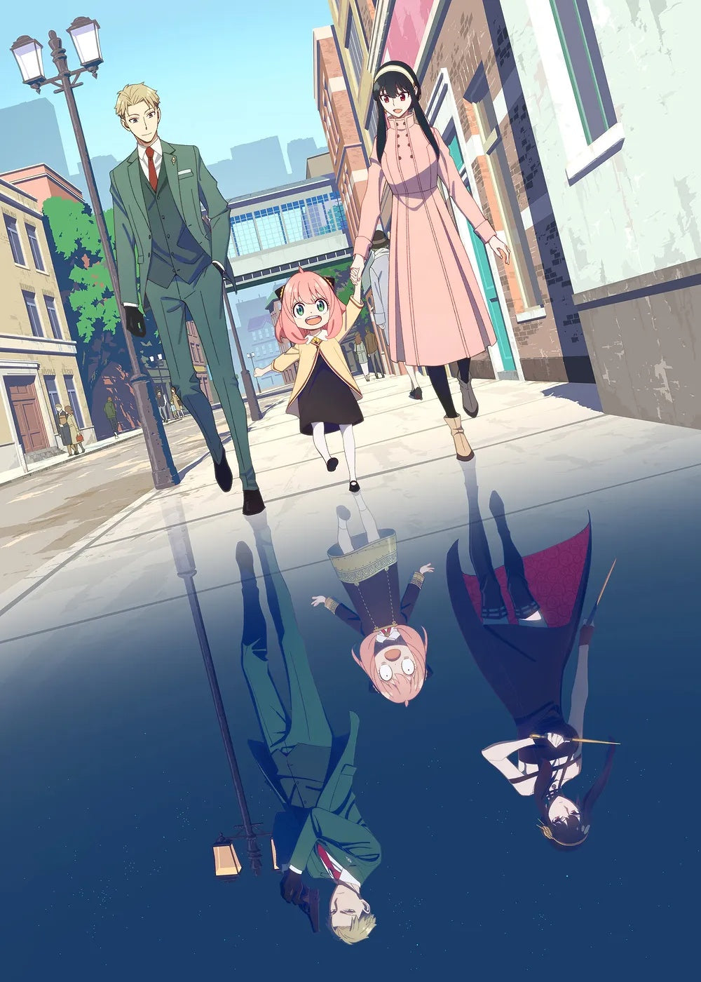 Spy x Family Reflections metal poster artwork