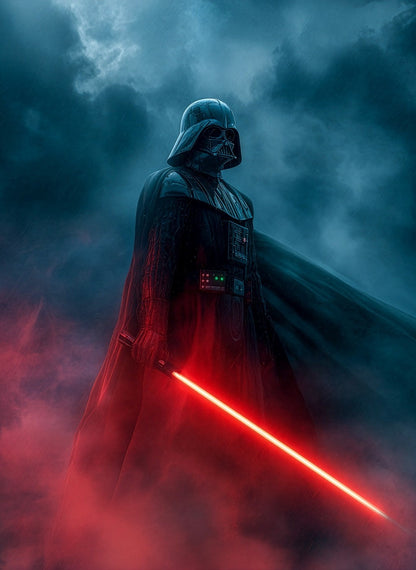 Darth Vader 2 metal poster artwork