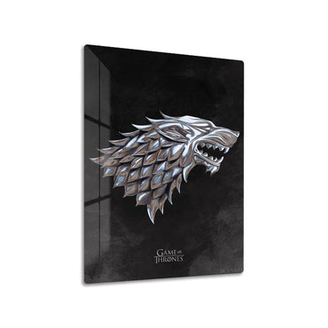Game of Thrones Stark Sigil metal poster