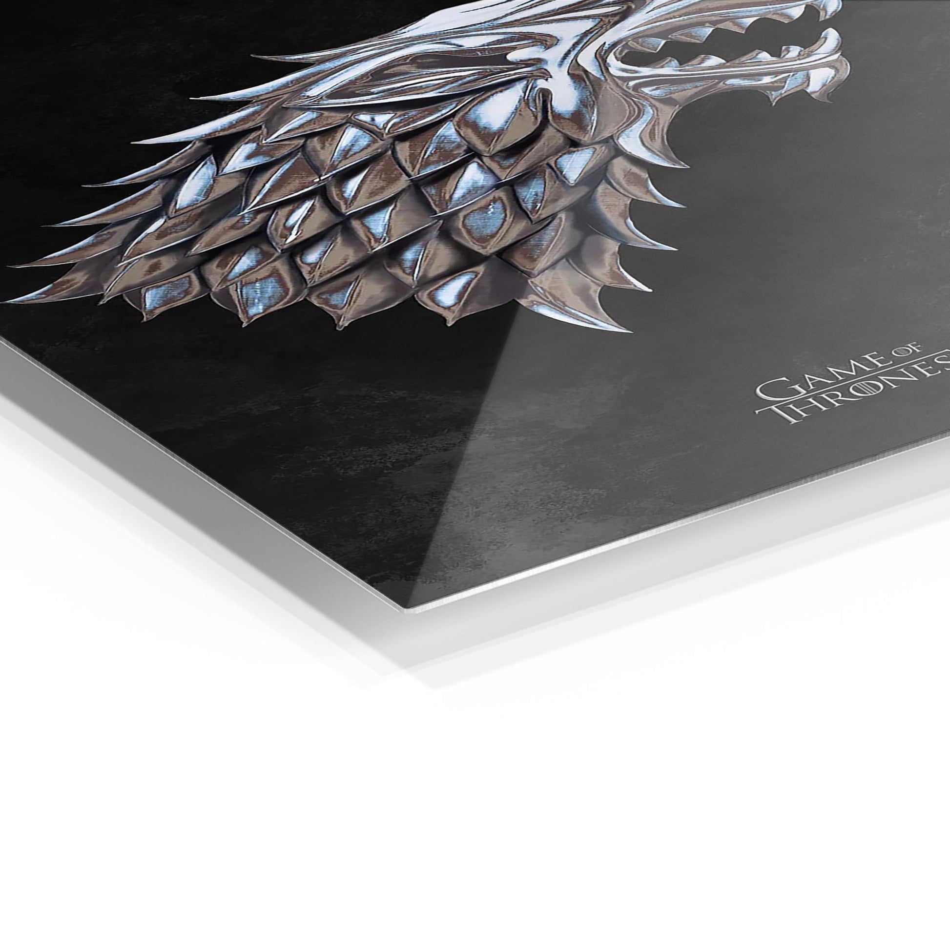 Game of Thrones Stark Sigil metal poster