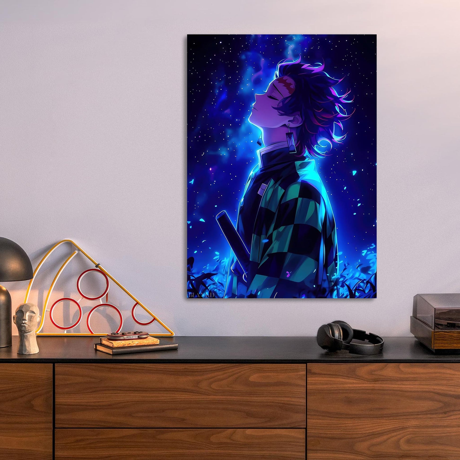 Tanjiro Kamado metal poster
