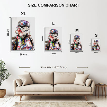 Stormtrooper Vandalized